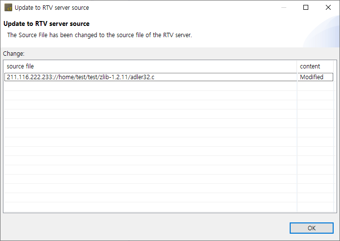 Refresh/Add RTV Source Files - User Manual - 2023