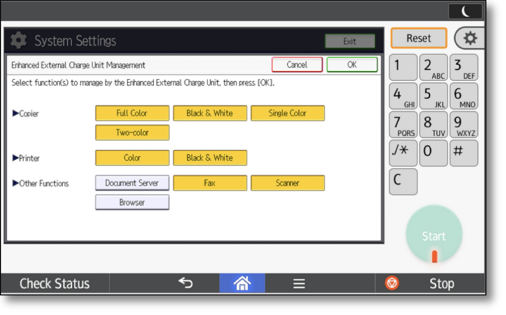 Setting up Ricoh ESA MFPs for SDK/J applications Installation