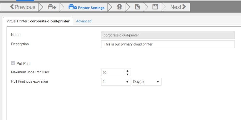 Celiveo 365 - Microsoft Universal Print queue settings