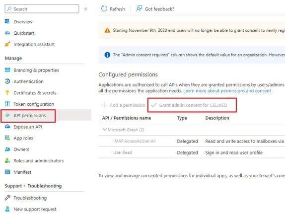 Celiveo.me Intranet mobile print for Microsoft 365 - WebAdmin Step 12e Celiveo.me Intranet mobile print for Microsoft 365 - WebAdmin Step 12e
