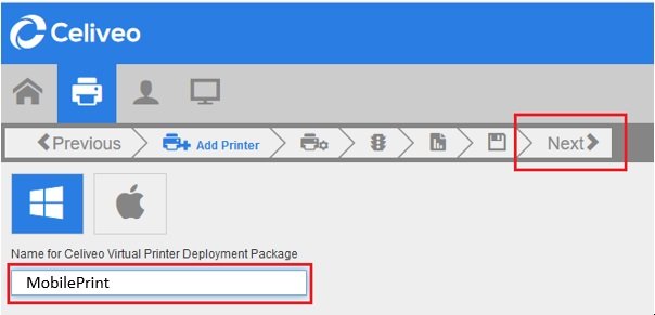 Celiveo.me Intranet mobile print for Microsoft 365 - WebAdmin Step 3b Celiveo.me Intranet mobile print for Microsoft 365 - WebAdmin Step 3b