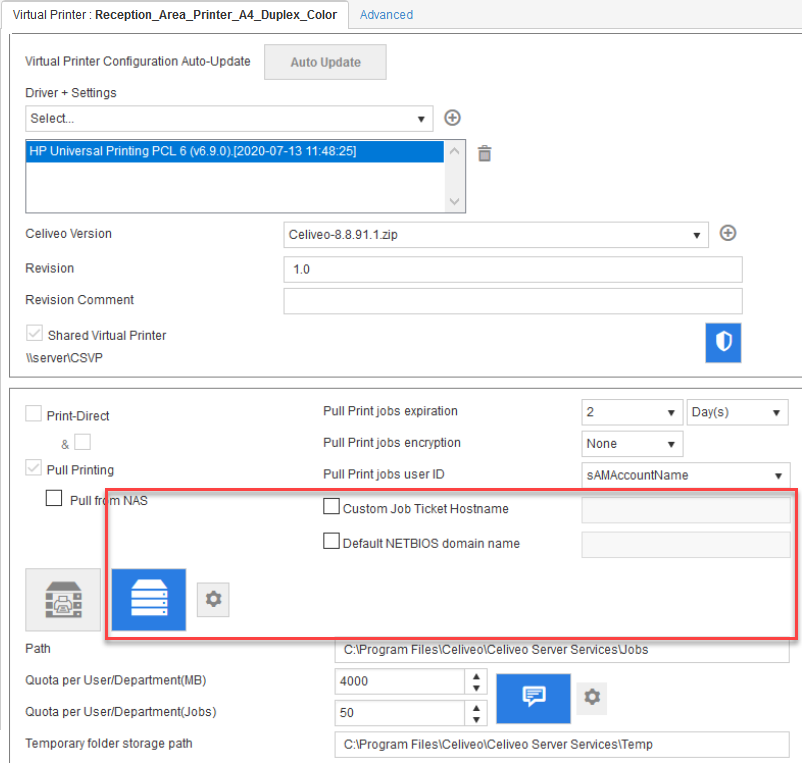 Deploy a Celiveo Shared Virtual Printer Package on a Print Server - Celiveo  8 - Ver 2022-05-22C