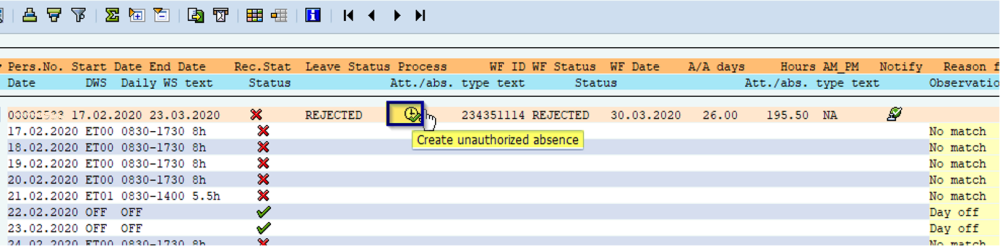 Manually Convert To Unauthorized Absence Time Management HR Partner 1 Manually Convert To Unauthorized Absence Time Management HR Partner 1