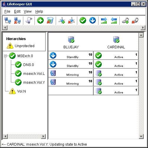 LifeKeeper GUI Server and Client Components - LifeKeeper for Windows ...