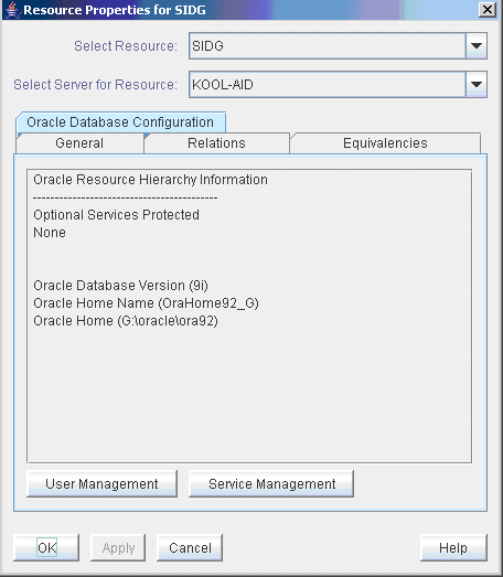 Manage Oracle Database Configuration - LifeKeeper for Windows LIVE - 8.8.2