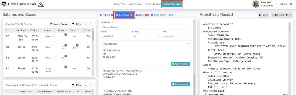 Saving Insurances with IDs - Hank.ai Claim Maker - 2.0.12