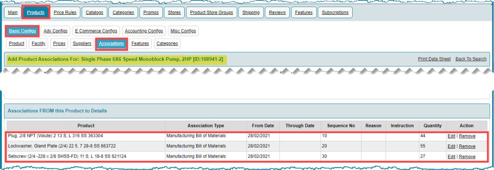 Copy A BOM - Crest ERP User Manual - 1.0