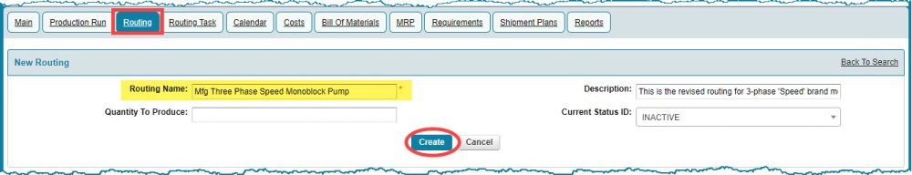 Routing - Crest ERP User Manual - 1.0