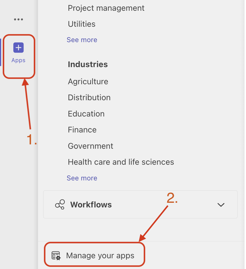Install teams app shareportals 1