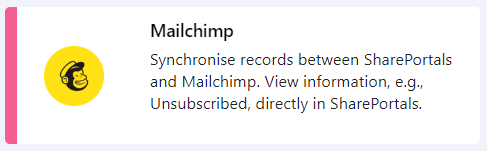 Mailchimp - SharePortals - 1