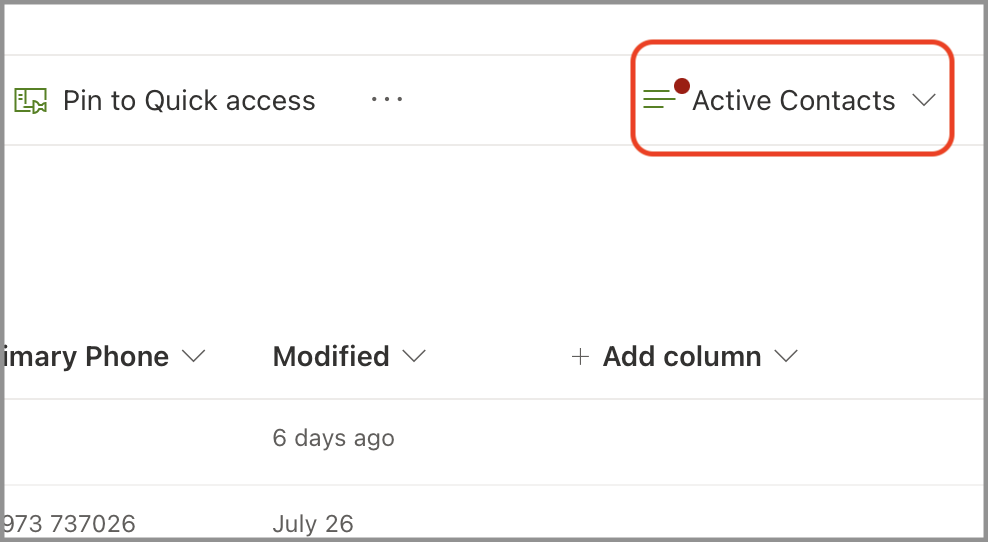Create a Custom View - SharePortals - 1