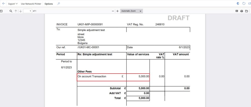 On-account transactions on invoice templates - sa.global product ...