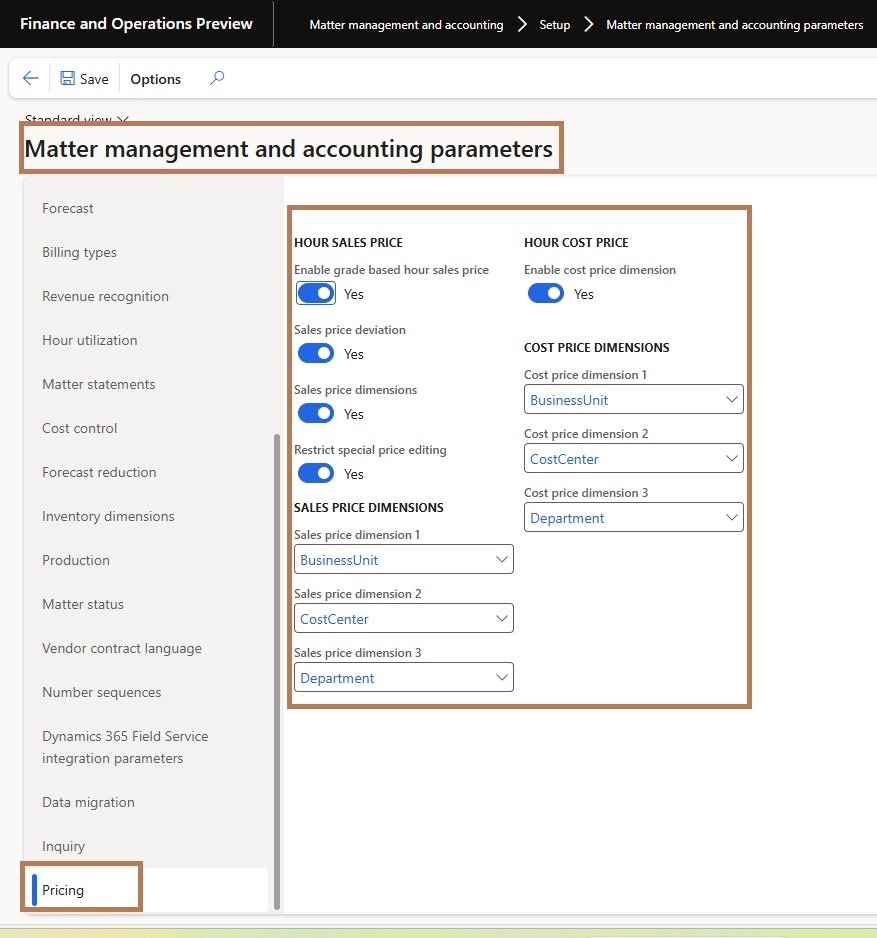Reallocation of pricing parameters - sa.global product release notes ...