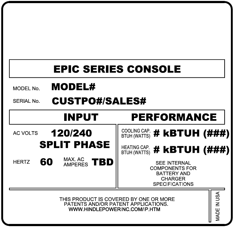 Confirming Console Configuration EPIC Series Battery O&SI 1