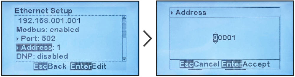 Changing Modbus Serial PORT Parameters - EPIC Series Battery Cabinet O ...
