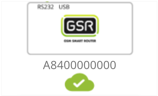 Pantalla Commissioning Web App detalle icono nube en verde Pantalla Commissioning Web App detalle icono nube en verde