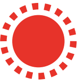 Imagen representativa de un led en rojo parpadeante.