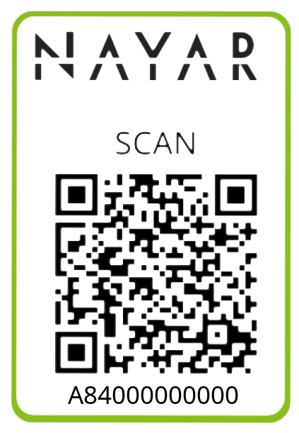 Pantalla Commissioning Web App pegatina QR Pantalla Commissioning Web App pegatina QR