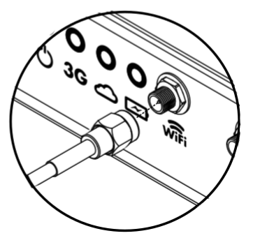 Dibujo descriptivo accion de conectar wifi Dibujo descriptivo accion de conectar antena wifi en el GSR