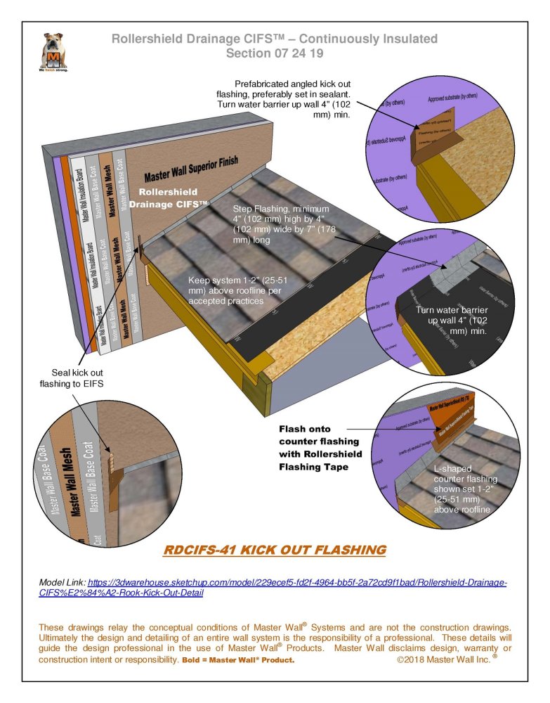 EIFS KickOut Flashing DIY EIFS Inspection 1
