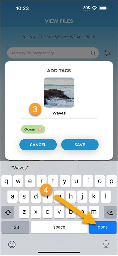 Add Additional Tags iPhone Add Additional Tags iPhone