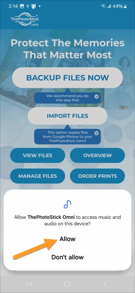 Allow Audio Allow Audio