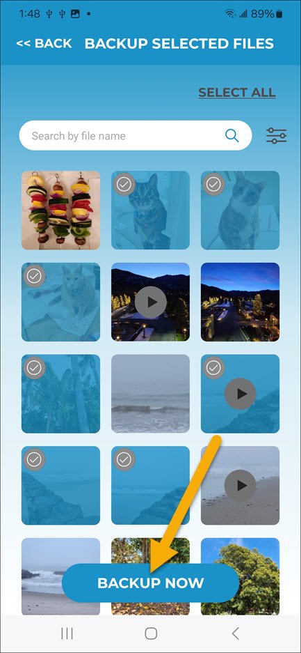 Android Backup Now Android Backup Now