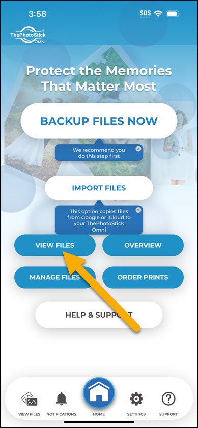 Backup Files View Files iOS Backup Files View Files iOS