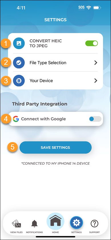 iOS App Settings Explained