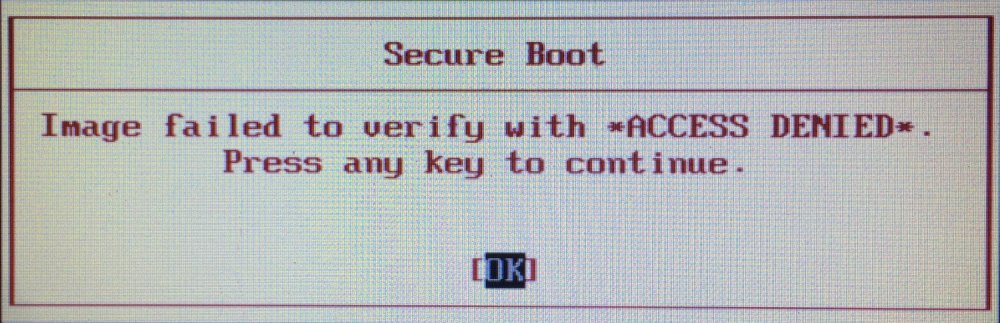 Lenovo laptop Error Message Lenovo laptop Error Message