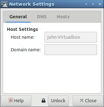 Network Settings Network Settings