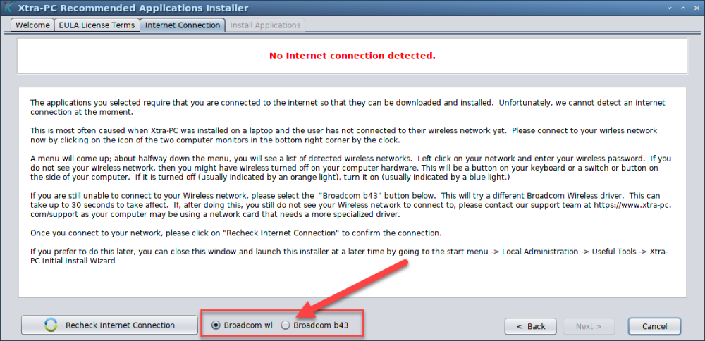 No Internet Connection Detected No Internet Connection Detected