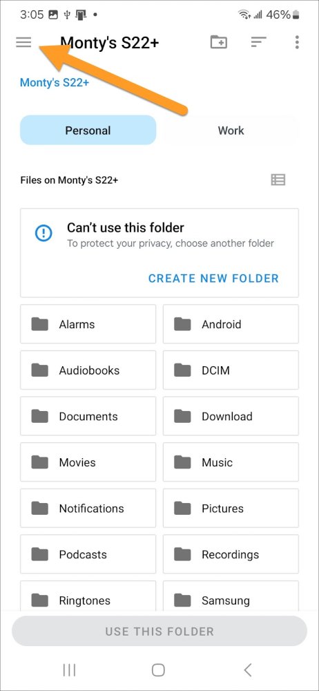 Locate the Options Menu Locate the Options Menu