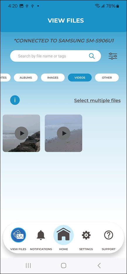 Video File View Video File View