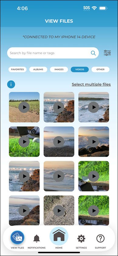 Video Files iOS Video Files iOS