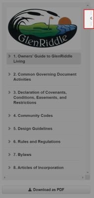 Owners’ Guide to GlenRiddle Living - GlenRiddle Community Association ...