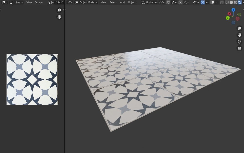 Tile Texture One Block Single Texture Tile - Sanctus-Library - main