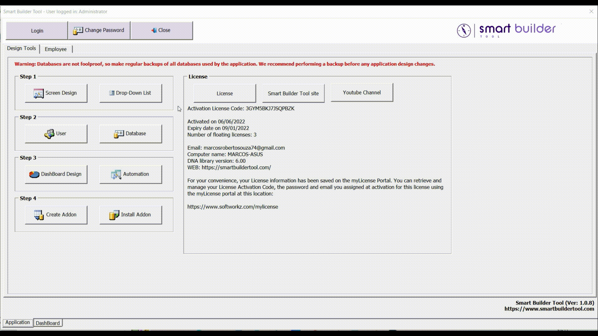 Example of how to create a drop-down list from the option (Drop-Down List)