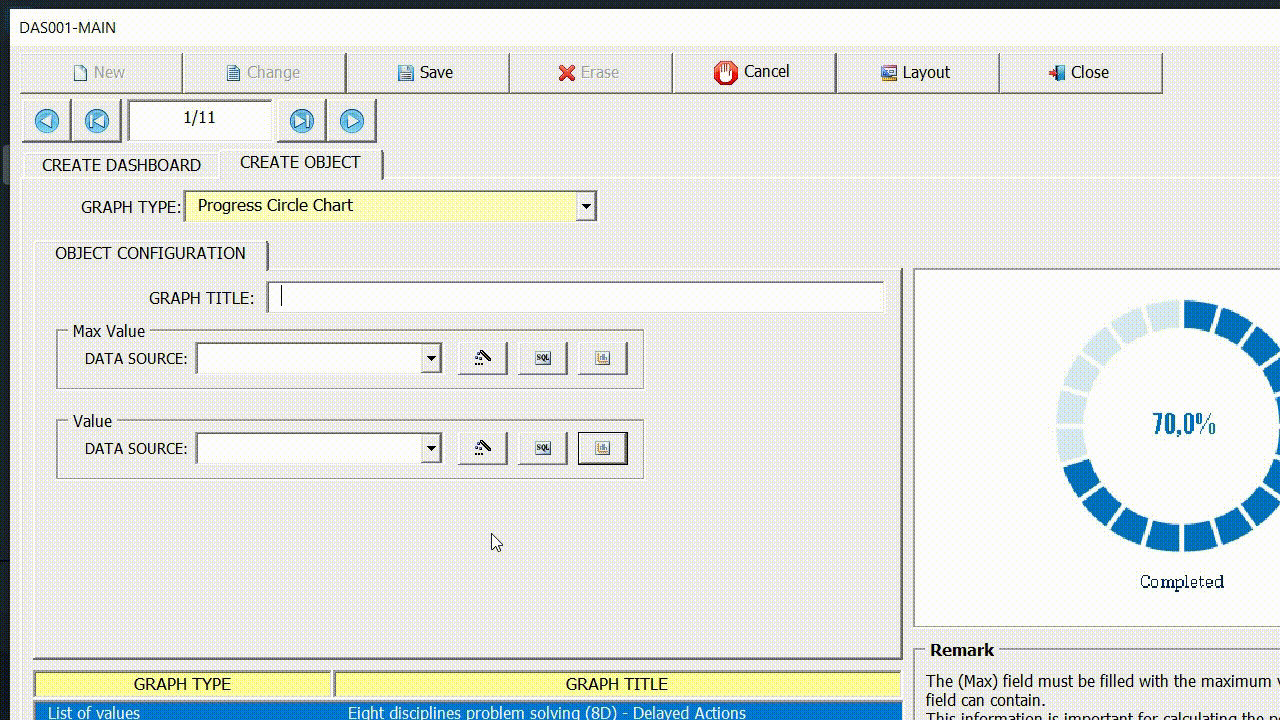 Example of setting a constant value