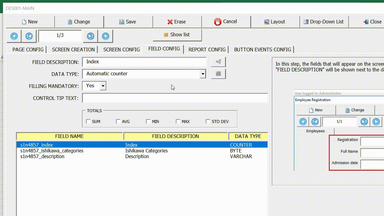 Example of adding a list