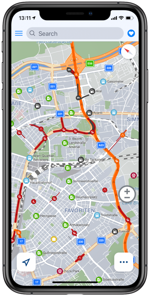 Traffic New Sygic for iOS - 20.x