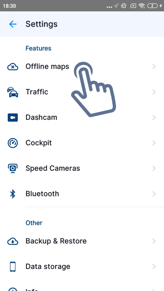Offline maps Sygic GPS Navigation for Android - 20.x