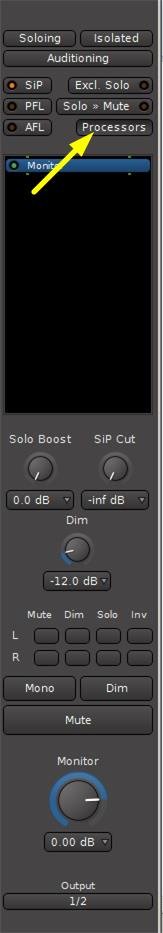 Monitor Strip - Mixbus - 10