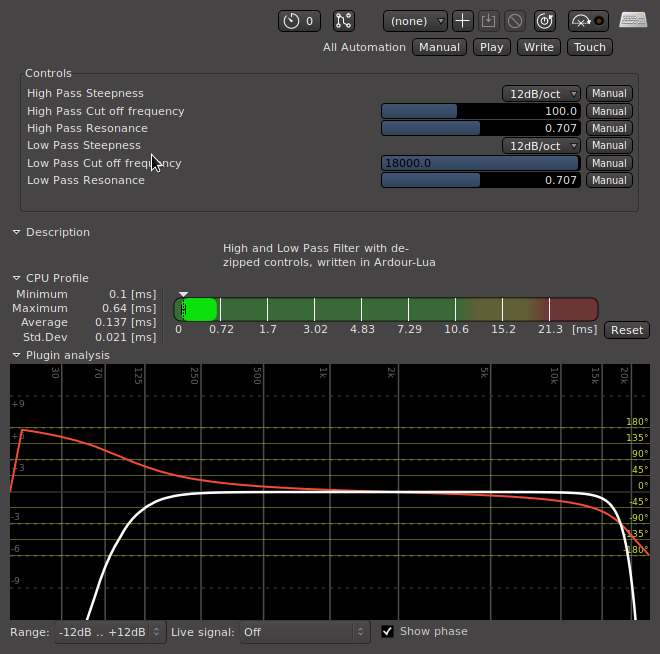 Generic Plugin Controls - Mixbus - 10