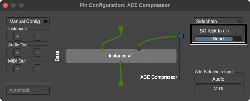 Sidechain Compression - Mixbus - 11