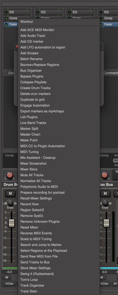 Application Bar - Mixbus - 11