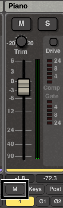Fader, Pan, and Plugin Automation - Mixbus - 11