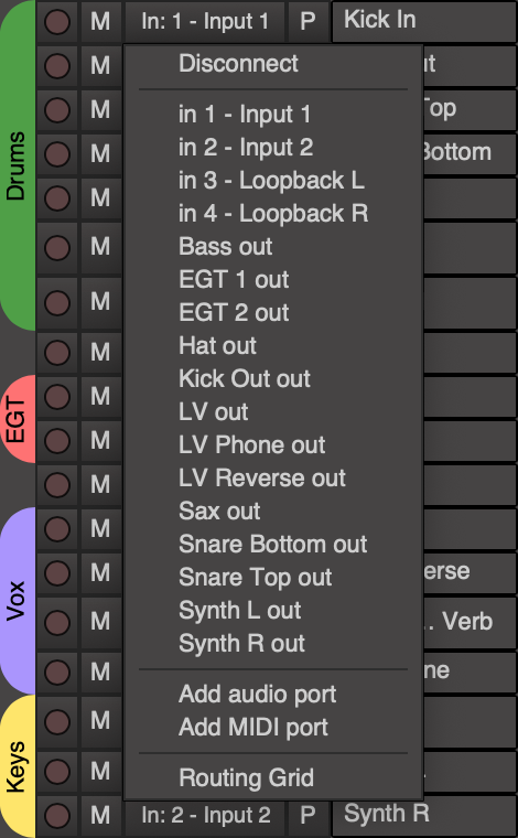 Record Window Overview - Mixbus - 11
