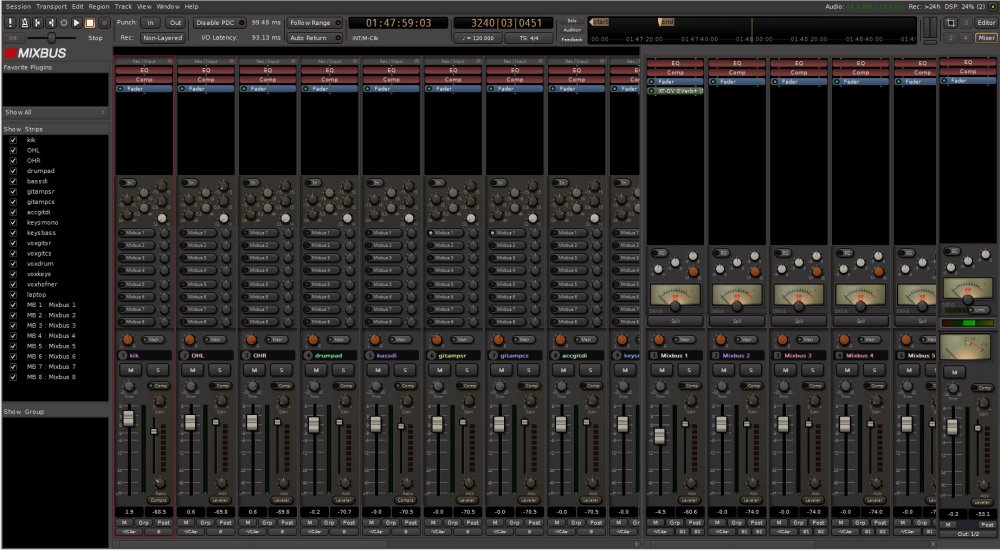 where are plugins stored for harrison mixbus