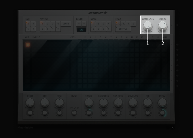 Machiniste master section - Audiotool User Manual - Flash